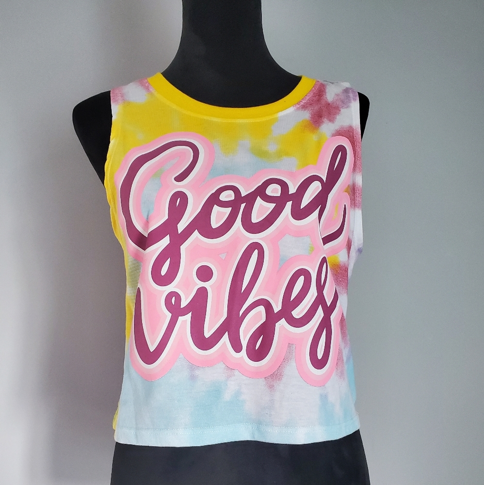 Good Vibes Tie-Dye Tank